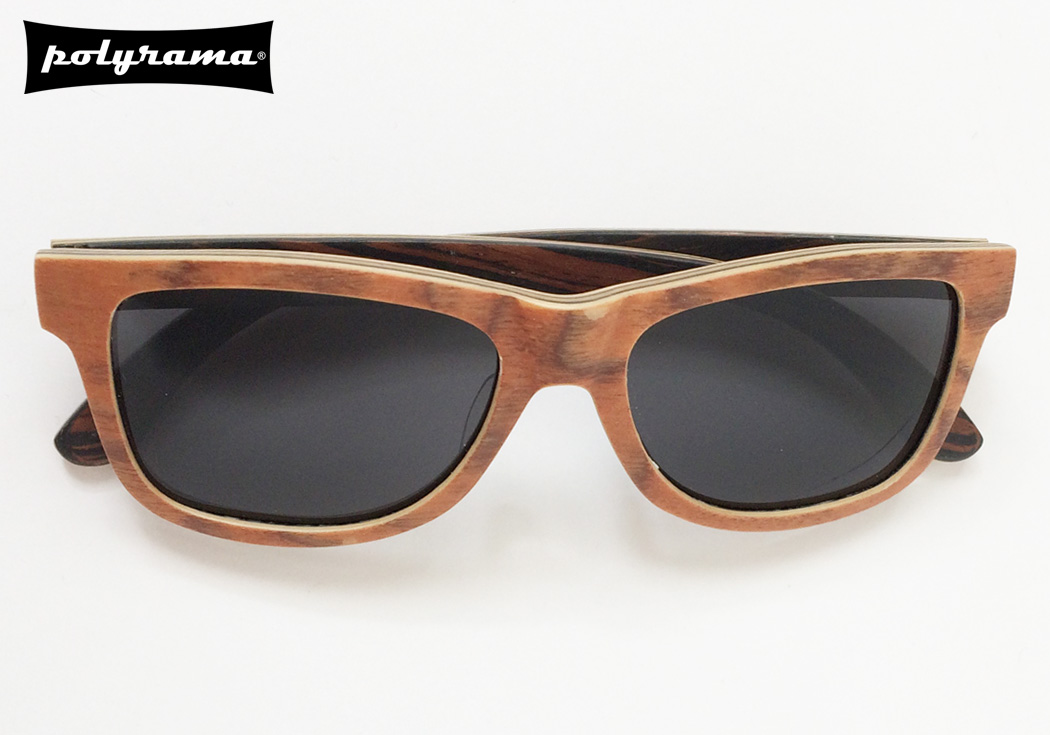 Cork Wood Polarized Sunglasses by Polyrama #3969