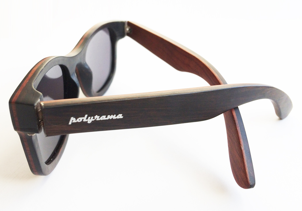 Rosewood Polarized Sunglasses by Polyrama #3986